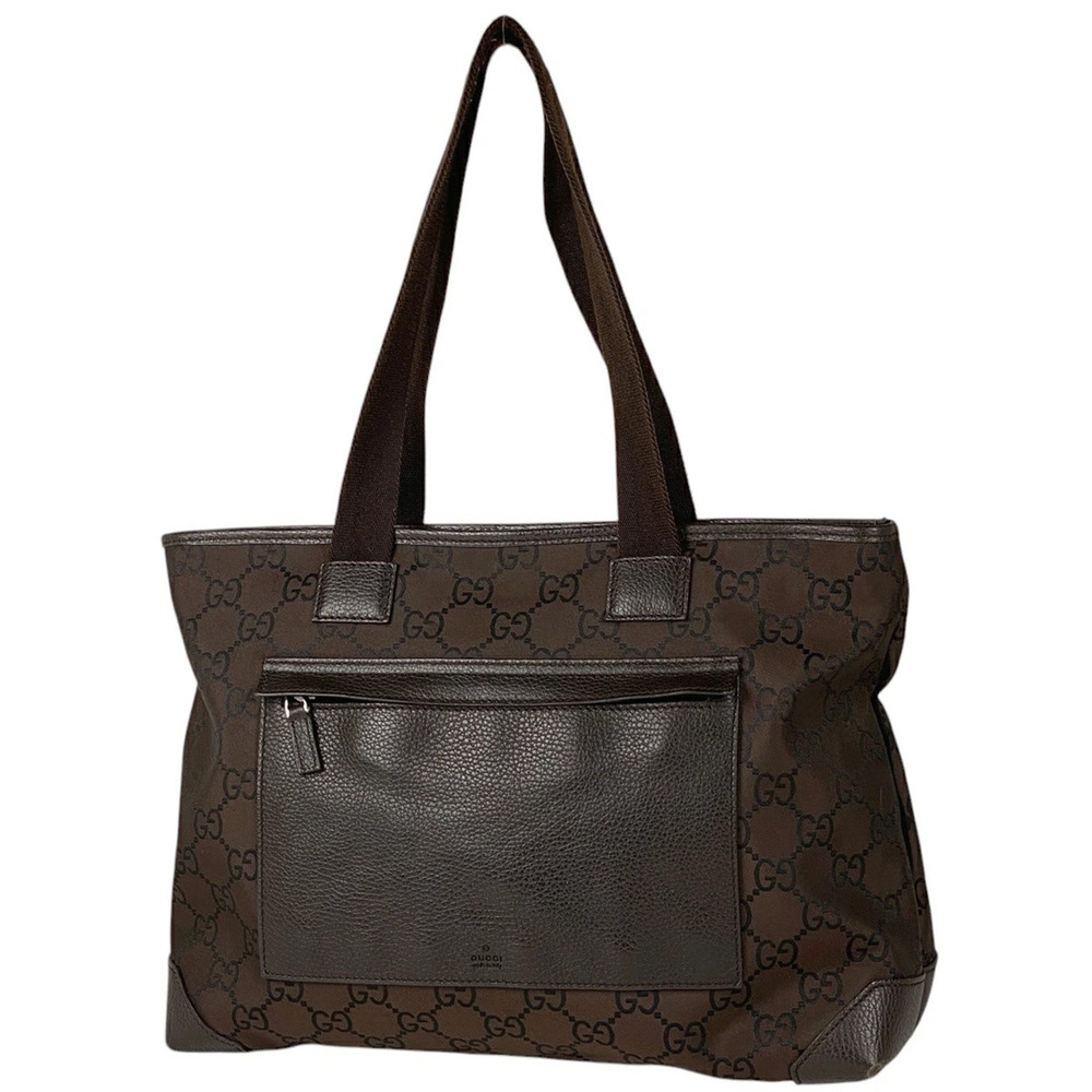 Gucci GG tote bag handbag brown